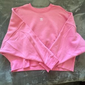 Adidas cropped crewneck
